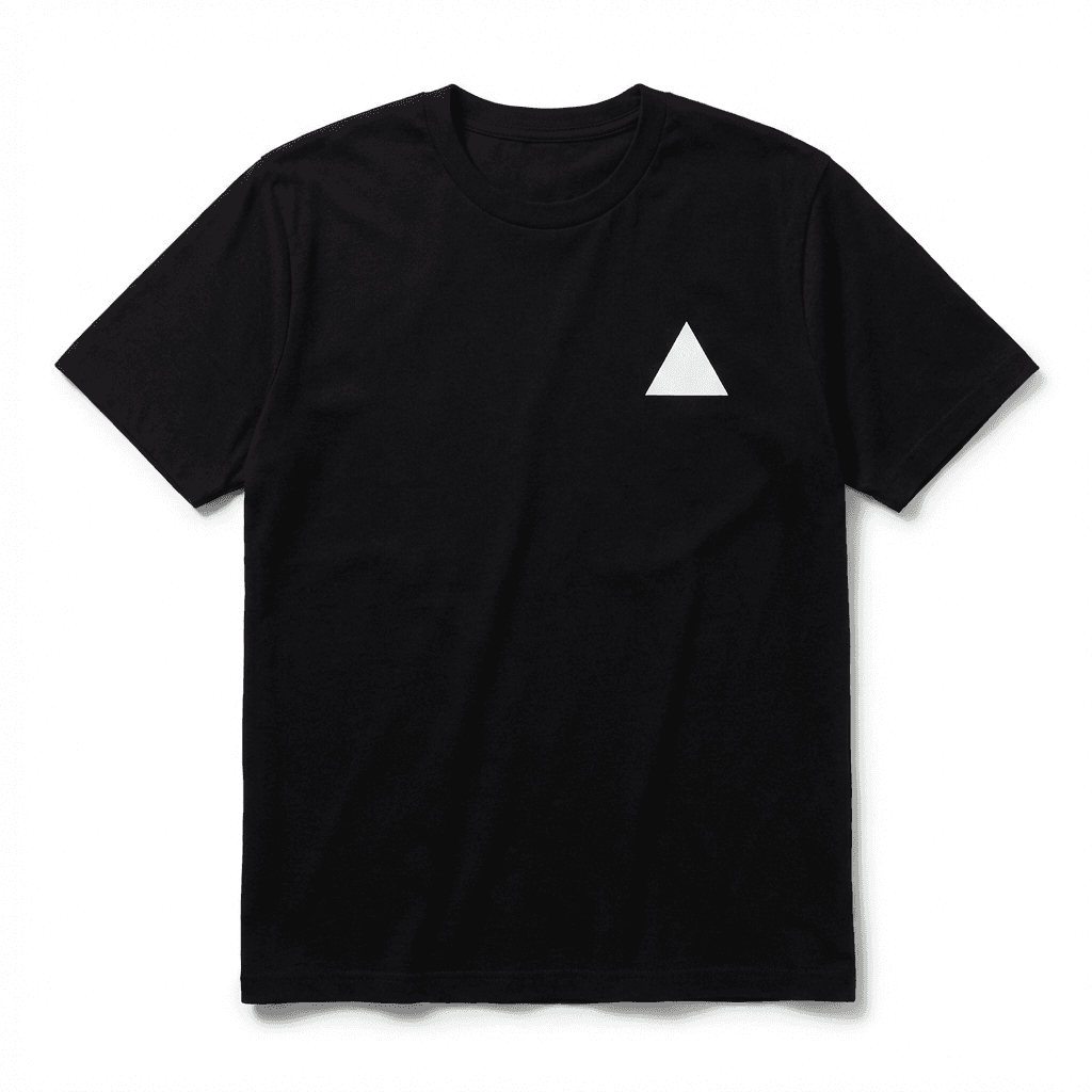 Black Crewneck T-Shirt